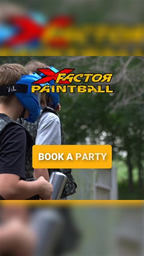 Turn your special day into a battlefield with X Factor Paintball. Grab your friends, dodge, dive, and dominate across epic arenas. Limited spots available, so lock in your game now🔫 Book your birthday battle 👇 | X-Factor Paintball Park
