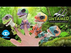 UNTAMED Raptors Fingerlings Full Set TOY HUNT/UNBOXING/REVIEW