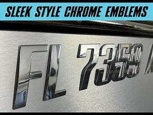 Custom Boat Registration Numbers Emblems