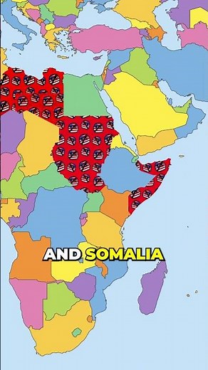 ENEMIES of the USA on 1 Map! #geography #usa #unitedstates