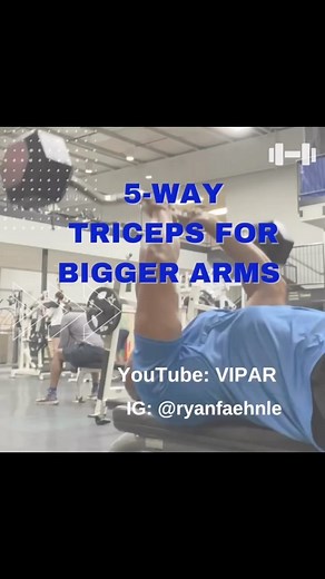 Want big arms? Then you’ll need big triceps. The triceps brachii makes up over 2/3 of your upper arm, so if you want to sling some real guns, you’ll need to get your triceps strong and large. The triceps are heavily involved in all forms of upper body pressing, so getting strong at dips, bench presses at all angles, and shoulder presses is the first step to big triceps. From there, you have a lot of options for isolated elbow flexion. Sometimes you’ll want to train them HEAVY with low-rep moveme