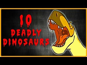 TOP 10 DES DINOSAURES MORTELS | Je suis un dinosaure! | Dessin Pour Les Enfants