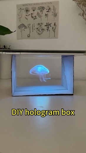 Making a hologram box#diyproject #hologrambox #diygiftidea #diygiftideaslowbudget #foryou