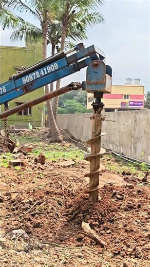 ⚡ Heavy Duty Tractor Compressor Drilling | Site Action 🔥#subscribe