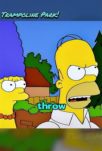 Trampoline Park!#simpsons #simpsonscharacter #thesimpsons #cartooncharacter #cartoon