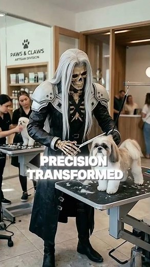 What if Sephiroth was a High End Dog Groomer