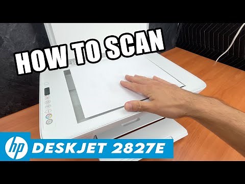How to Scan With Your HP DeskJet 2827e Printer