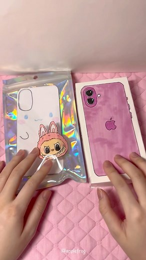 applefrog | DIY paper iphone 16 unboxing📱tutorial on my youtube channel applefrog 💚 #iphone #phone #iphone16 #apple #unboxing #paperplay #paperasmr... | Instagram