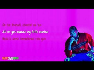 Chris Brown - High End (feat. Future & Young Thug) [LYRIC VIDEO]