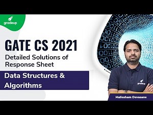 #GATE2021​ CS Solutions | Data Structures & Algorithms | Mallesham Sir | Gradeup