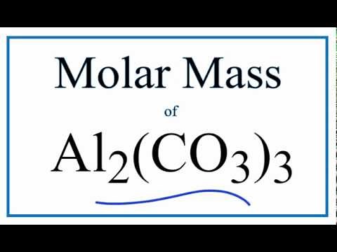 Molar Mass / Molecular Weight of Al2(CO3)3: Aluminum Carbonate