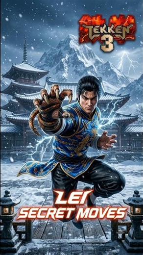 Lei secret moves#tekken8 #teken3#gaming #musicvideo#tekkenlive