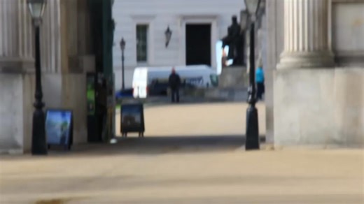 "London rolls out the red carpet for royal guests. This footage captures the official motorcade of the Dutch King and Queen as they are expertly escorted through the capital's streets. The presence of a foreign head of state requires meticulously planned security and ceremonial precision. Witness the synchronized police escort, a blend of British and possibly Dutch security assets, ensuring their safe and seamless passage. This is the visual elegance of diplomacy in motion, showcasing the strong