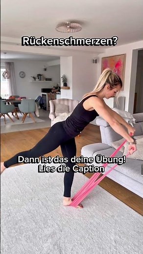 Back pain? Then do this exercise daily!