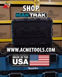 The Makita MAKTRAK™ is the Next Generation in modular storage. The MAKTRAK™ Medium Tool Box (T-90037) is a modular storage solution to transport, access, store and organize job site equipment and tools. It has a holding capacity of 1,123 cu. in. and up to 75 lbs. It’s equipped with large glove-friendly latches for easy access to tools, accessories, batteries, chargers and small parts. The T-90037 is constructed of impact-resistant copolymer to withstand the toughest jobsite conditions. The deep 
