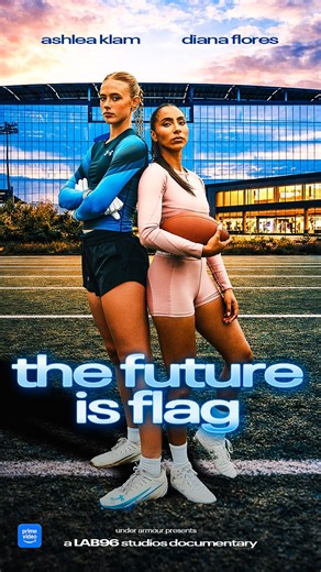 From overlooked to undeniable. The Future Is Flag spotlights the intensity, rivalry, and resilience behind the women elevating flag football to the world stage. Steaming exclusively on Prime Video on February 19th. | Under Armour Women