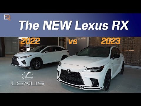 Brand New 2023 Lexus RX Hands On Comparison - OLD vs NEW