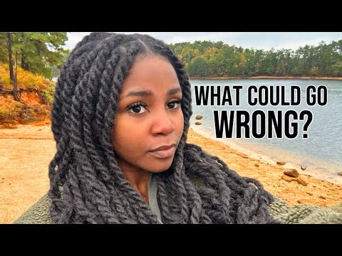 I tried camping for the first time...During a storm