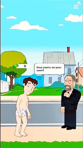From Zero to Millionaire 😱 Idle Guy Life Simulator Mod #shorts