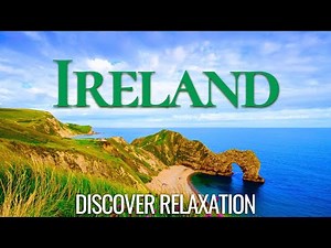 Stunning Irish Countryside with Relaxing Music, Amazing Ireland, Peaceful Instrumental Music