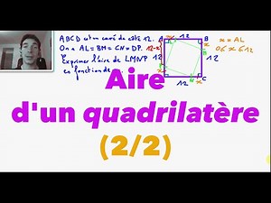 Aire d'un quadrilatère (2/2)