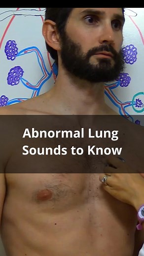 Nursing Lung Sounds (Abnormal Lung Sounds): Stridor, Fine Crackles Coarse Crackles, Wheeze, Pleural Fricton Rub, Rhonchi The are adventitious Lung Sounds you'll want to know FOR NCLEX, nursing school, and nursing Lung assessments, and more. #nursing #learnontiktok #study #nursingschool #nurse