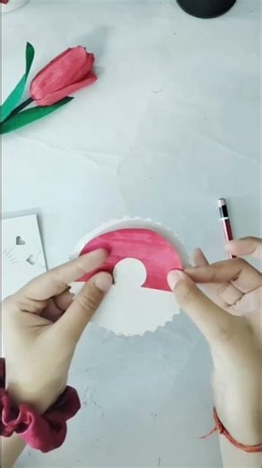 Day 1/10 DIY card challenge 😊 #thecraftlab