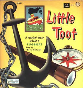 David Richards With The Peter Pan Orchestra & Chorus - Little Toot / Pancho The Circus Donkey