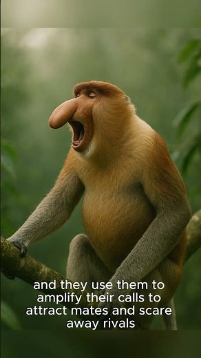 Malaysia’s Monkey with a Big Nose?! 🐒 | 1MinFacts