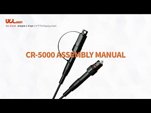 CR 5000 Assembly manual