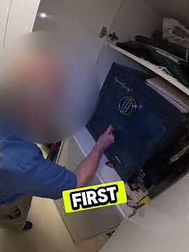 Amsec safe lockout, issued with the keypad ESL5. #amsec #safecracker #oldman #viralvideo #niceguy