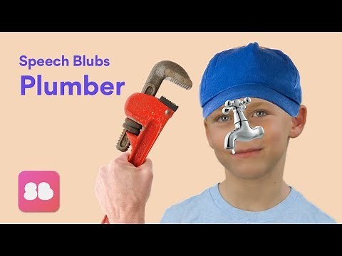 Speech Blubs PLUMBER Storybook - Speech Exercises for Kids!