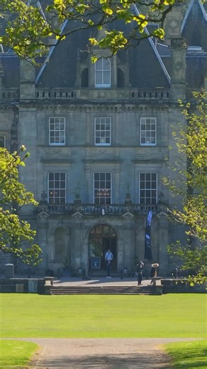 Callendar House and Park in Falkirk - a Unesco World Heritage site with the Antonine Wall running immediately north of the house 😍 #falkirk #scotland #historic #drone | Scotdrone