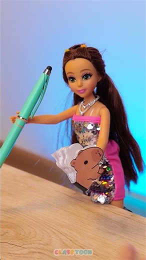 Adorable Doll-Sized Notebook Craft! 📓✨👧#shorts #fun