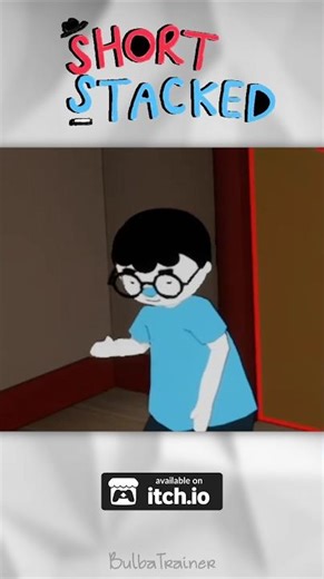 THE HALLPASS DANCE! 🕺 || #shortstacked #itchio #multiplayer #highlights #funnymoments