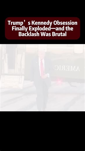 Trump’s Kennedy Obsession Finally Exploded—and the Backlash Was Brutal#trump #breakingnews #tiktok #usa #fyp