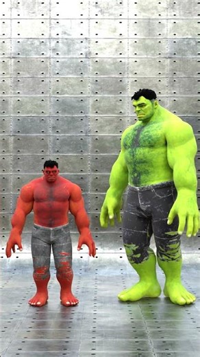 Hulks Insane Fight Who's More Stronger? 😂 | Funny 3D Animation For Superhero's fans #shorts