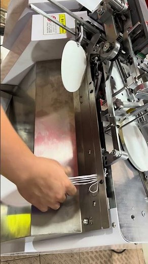 High Speed Hang Tag plastic Card Knot Tying Machine