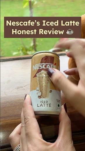 Nescafe Iced Latte Honest Review | New Nescafe Cold Coffee Review #nescafelatte #nescafe
