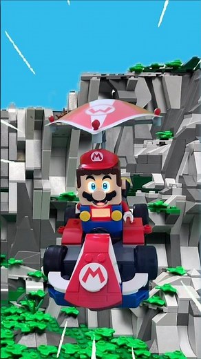 Lego mario kart stop motion.