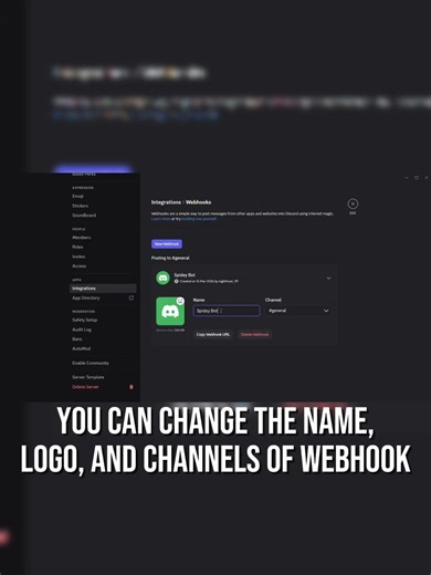 How to make WEBHOOK on PC/Laptop 💻Discord Link in Bio 💫