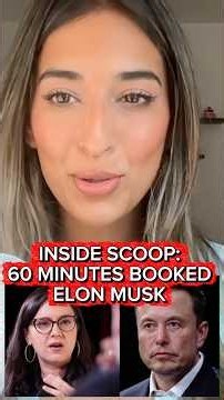 EXCLUSIVE- Bari Weiss snags an interview with Elon Musk for 60 Minutes… #news #elonmusk #60minutes