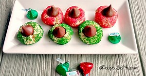 Christmas Kiss Cookies - A Festive Treat for the Holidays