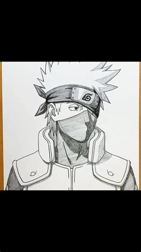 Sketch World on Instagram: "How To Draw Kakashi Hatake ✨"