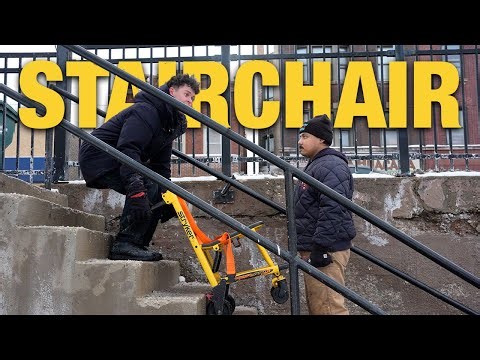 How to Stairchair Patients [EMT skill]