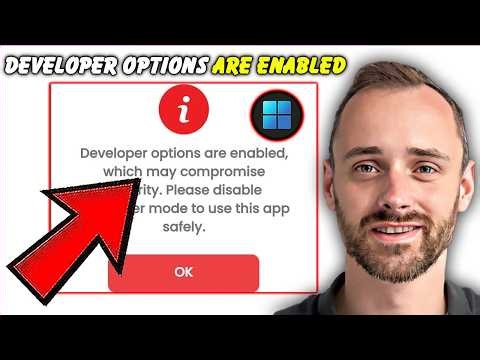 "Developer Options Enabled"? Secure Your Windows Settings – Full Guide