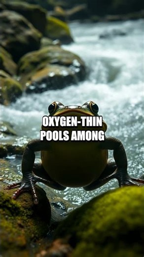 The Goliath Frog Secrets Africa's Colossal Climber