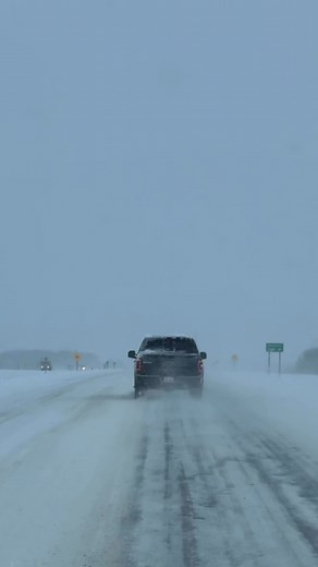 Roads are icy along HWY1A between Cochrane and Calgary, Alberta #abstorm | Braydon Morisseau - Storm Chaser