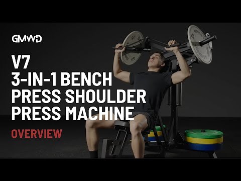 GMWD 3 in 1 Bench Press Shoulder Press Machine V7 | Product Overview