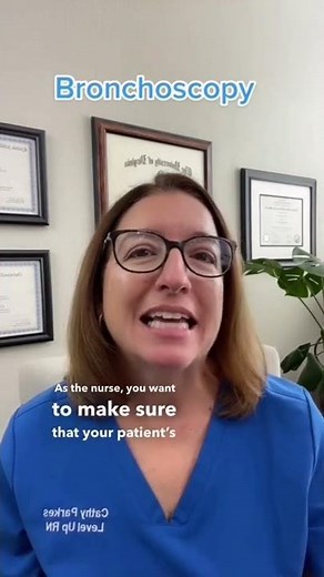 Cathy Parkes BSN, RN, CWCN, PHN shares important information regarding bronchoscopies.